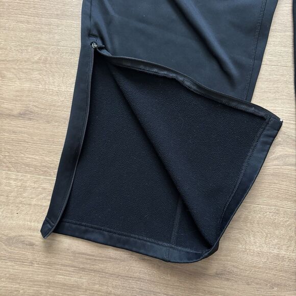 Nike Sweatpants Womens Size L Black Fleece Loose Straight Leg Baggy Pants - Picture 6 of 8